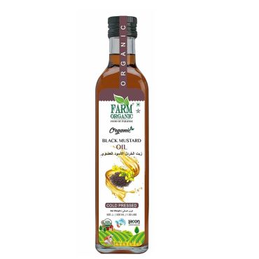 Farm Organic Black Mustard Oil 500 ml